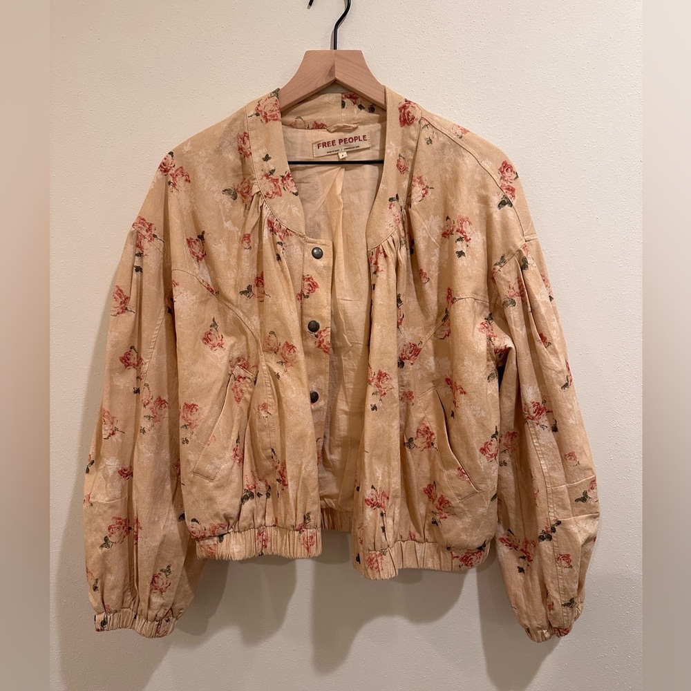 Free People Rory Bomber Jacket - Picture 3 of 7
